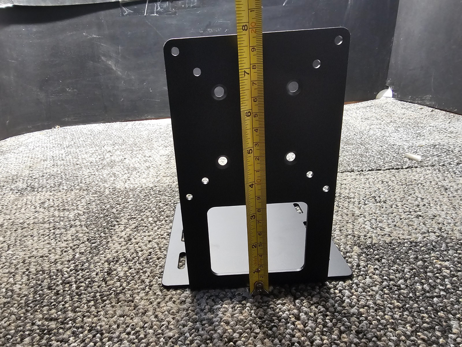 Vesa Plate/Peripheral Tray Combo Assembly 62584-104, Black
