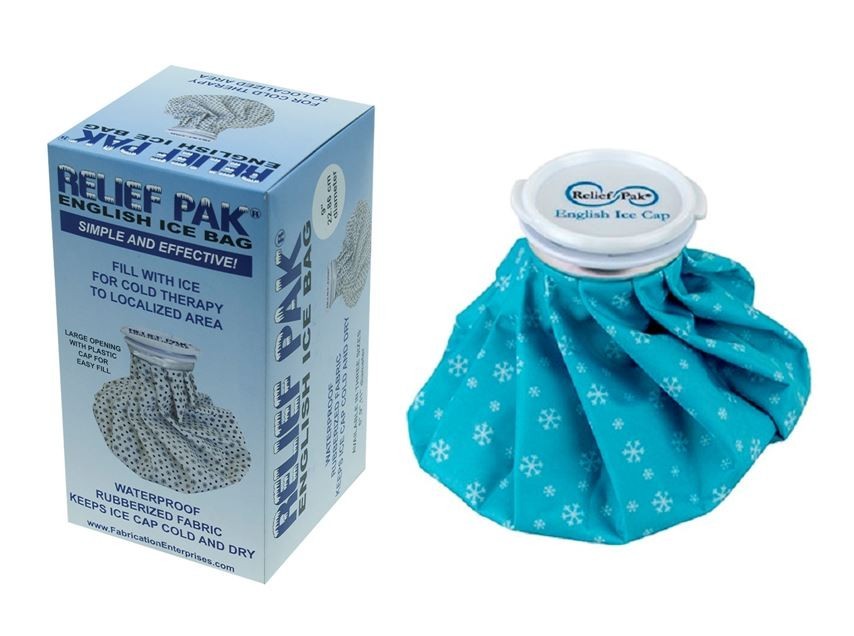 Ice Bag Relief Pak Reusable English Style Ice Bag 9" Diam. waterproof Cold Pack
