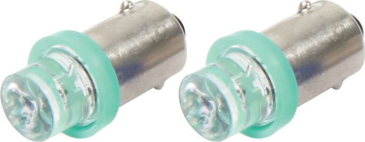 QuickCar LED Light Bulb - Green - Quickcar Gauges / Warning Lights - Pair 61-694