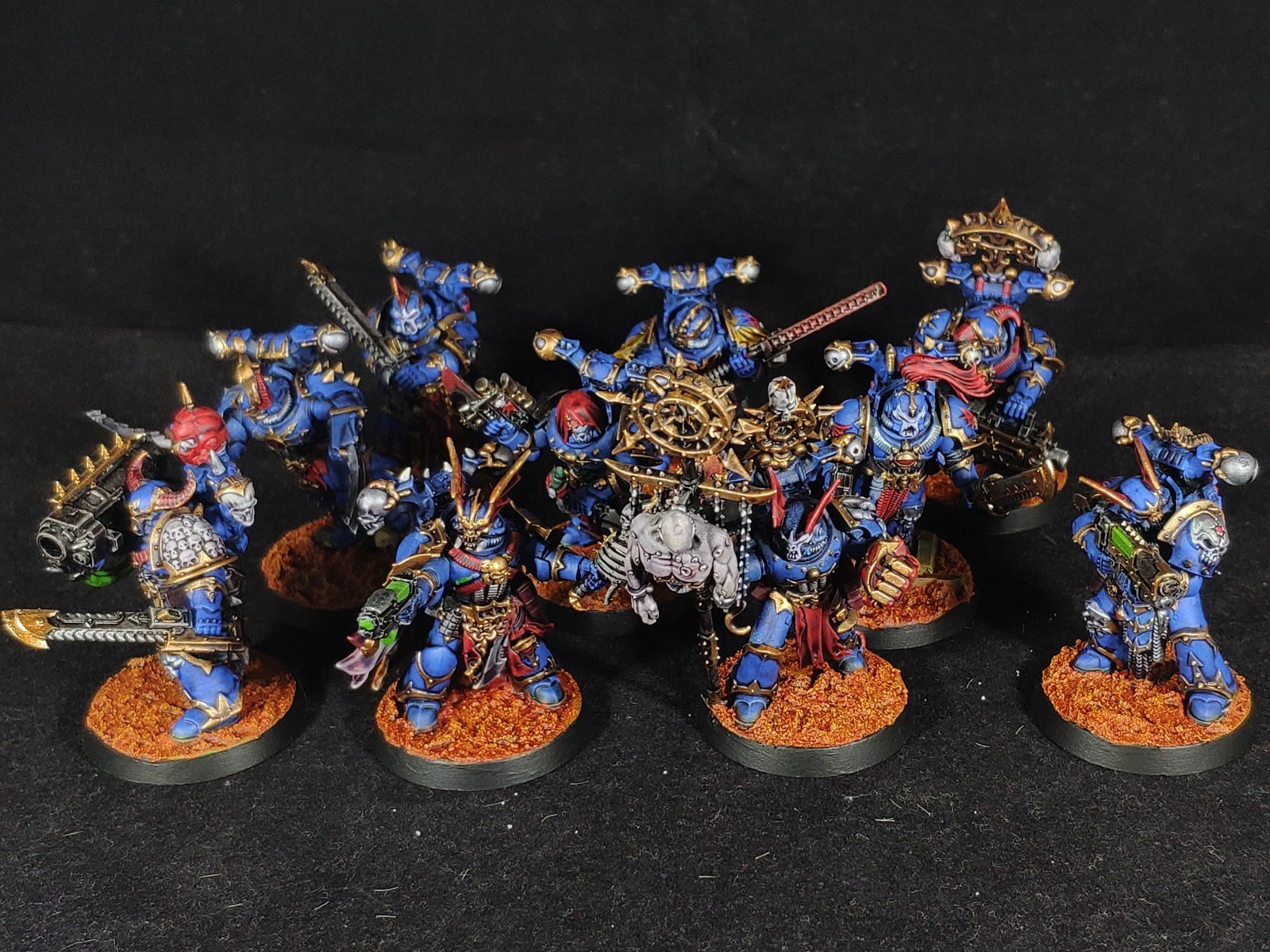 Night lords killteam warhammer40k PAINTED