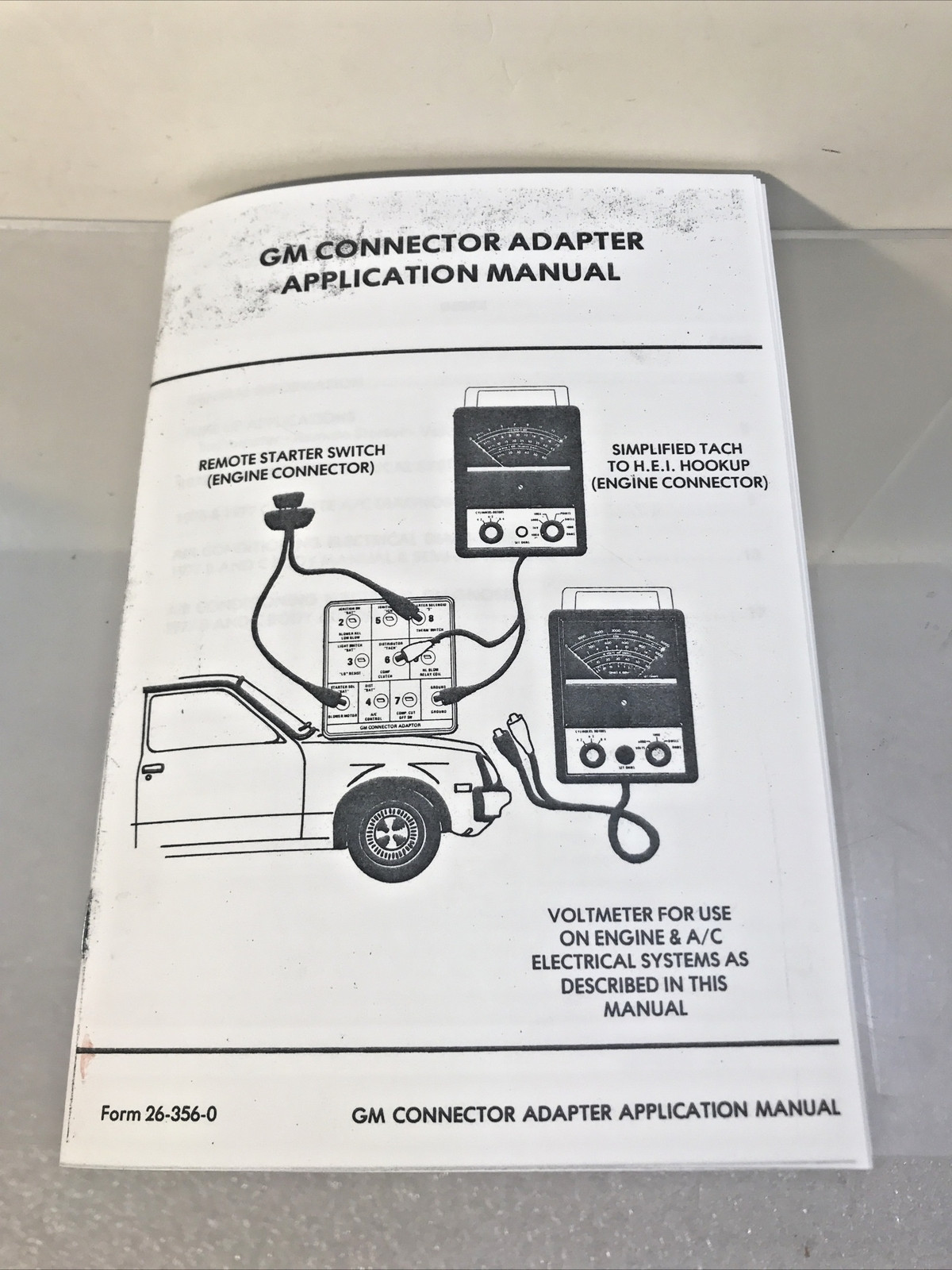 1976-1977 GM B & C Body Diagnostic Connector Adapter User Manual only (copy)