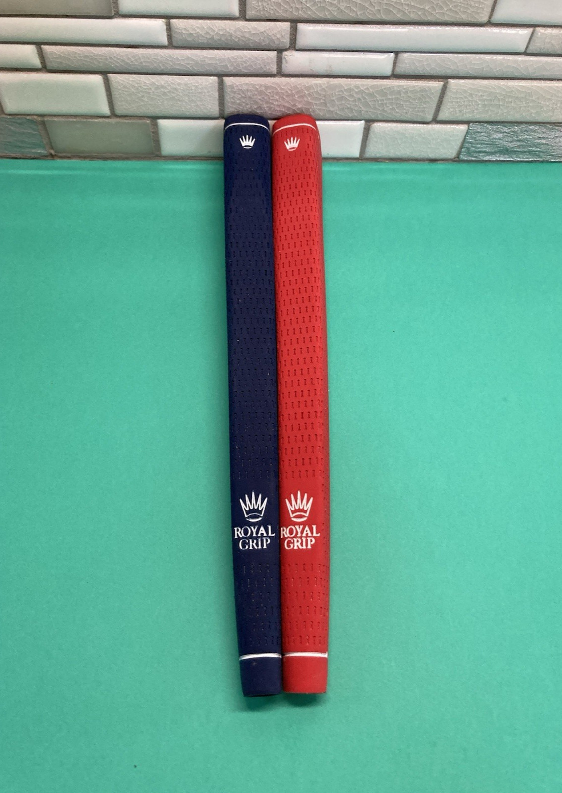 2 Crown Royal STS Putter Grips "1 Bright Red and 1 Royal Blue" 10 1/4''