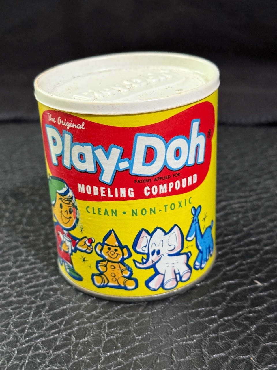 Original Play-Doh Vintage Empty 1962 - 2 Oz Can