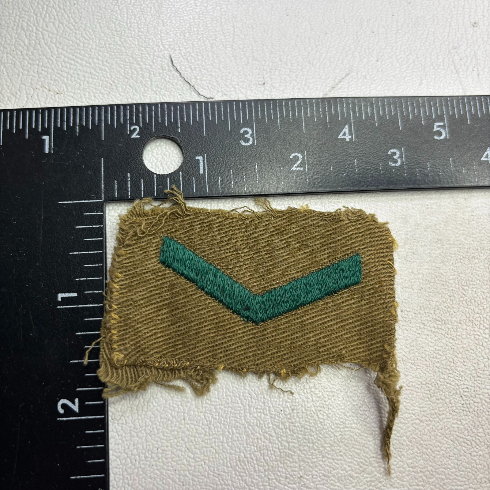Vtg (?) British Armed Forces ? Maybe Boy Scouts (?) Rank Patch (Military ?) 60XV