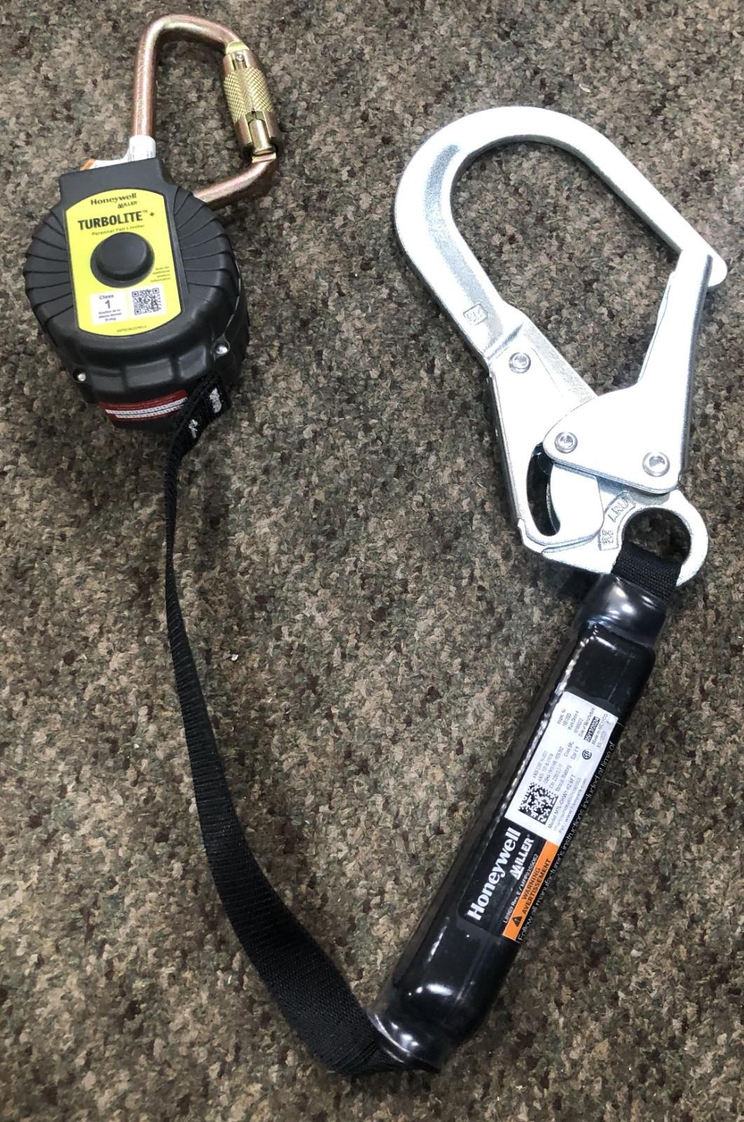 TurboLite Honeywell Miller 6FT Class 1 Personal Fall Limiter - WATCH THE VIDEO