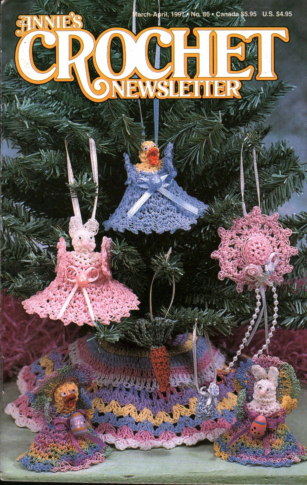 Annie's Crochet Newsletter Magazine | March-April 1997 No. 86