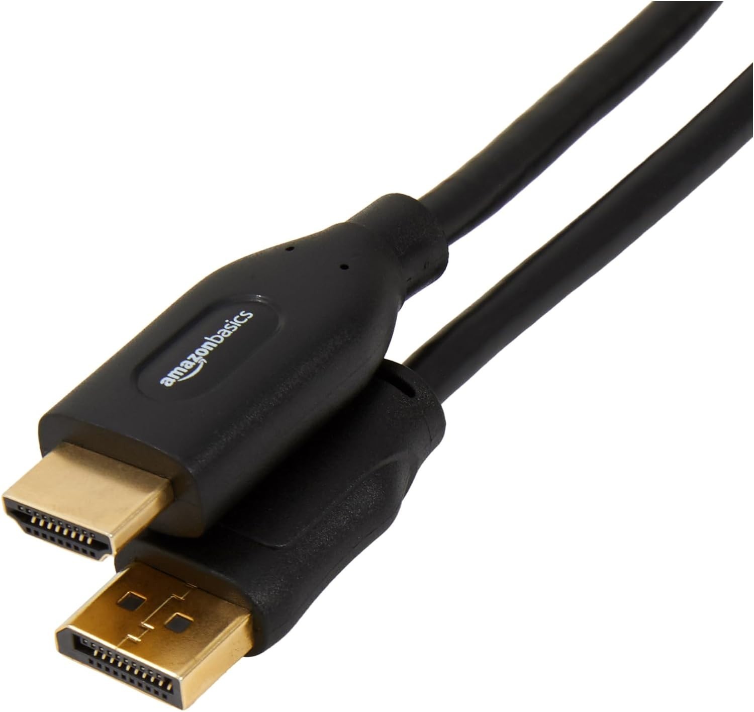 (2-10 PACK) 3FT Amazon Basics DisplayPort (Source) to HDMI (Display) 4K Cable