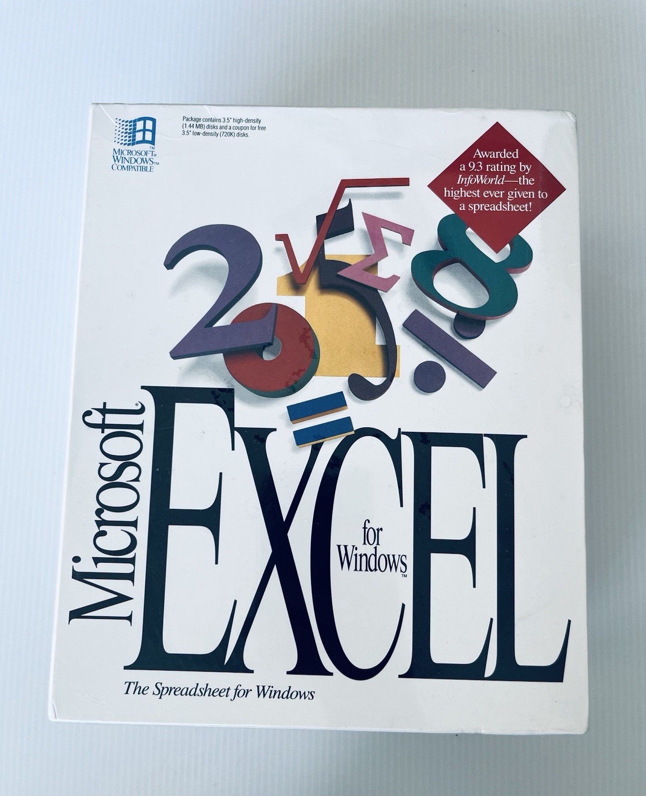 Microsoft Excel 4.0 for Windows Compatible w/ User Guide 1&2/Function Reference