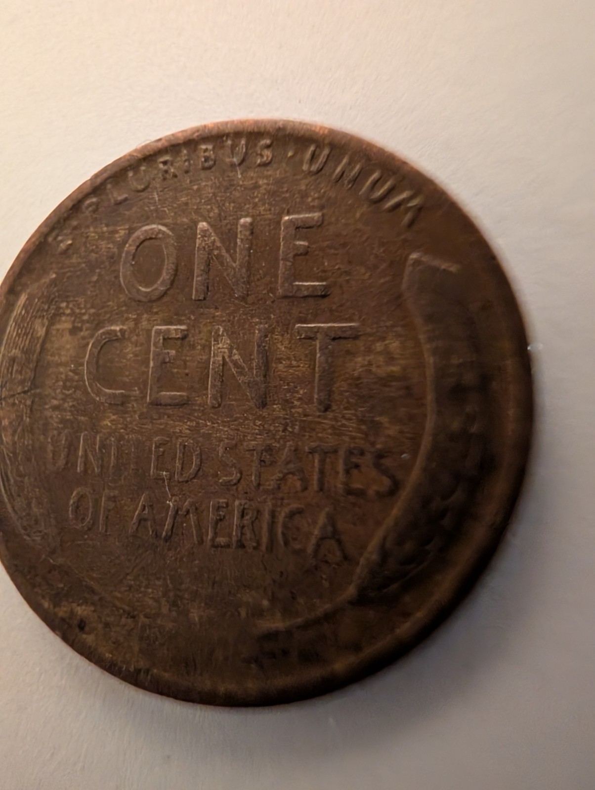 1926 Penny       With A Beautiful Wood Grain Finish