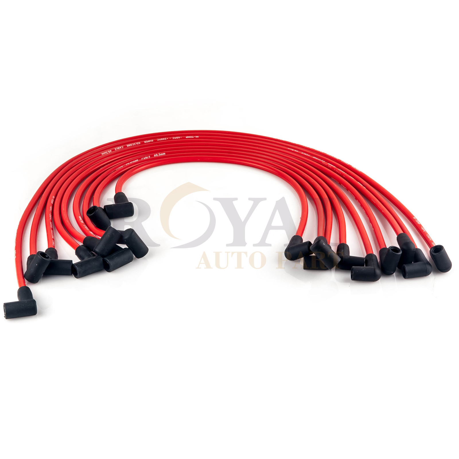 8.5MM Electronic Ignition HEI Spark Plug Wire Set For Chevy SBC BBC 350 383 454