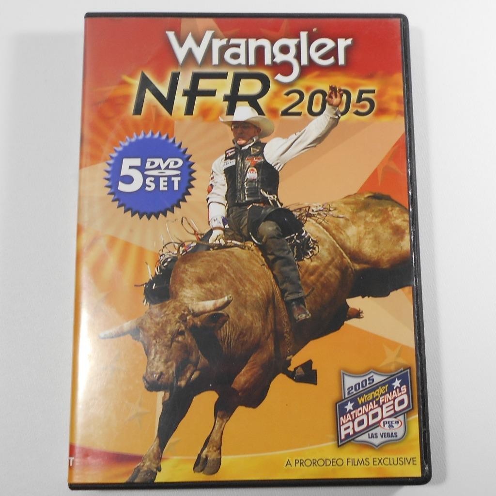 Wrangler National Finals Rodeo 5 DVD Box Set Cowboy Bull Riding 10 Rounds 2005