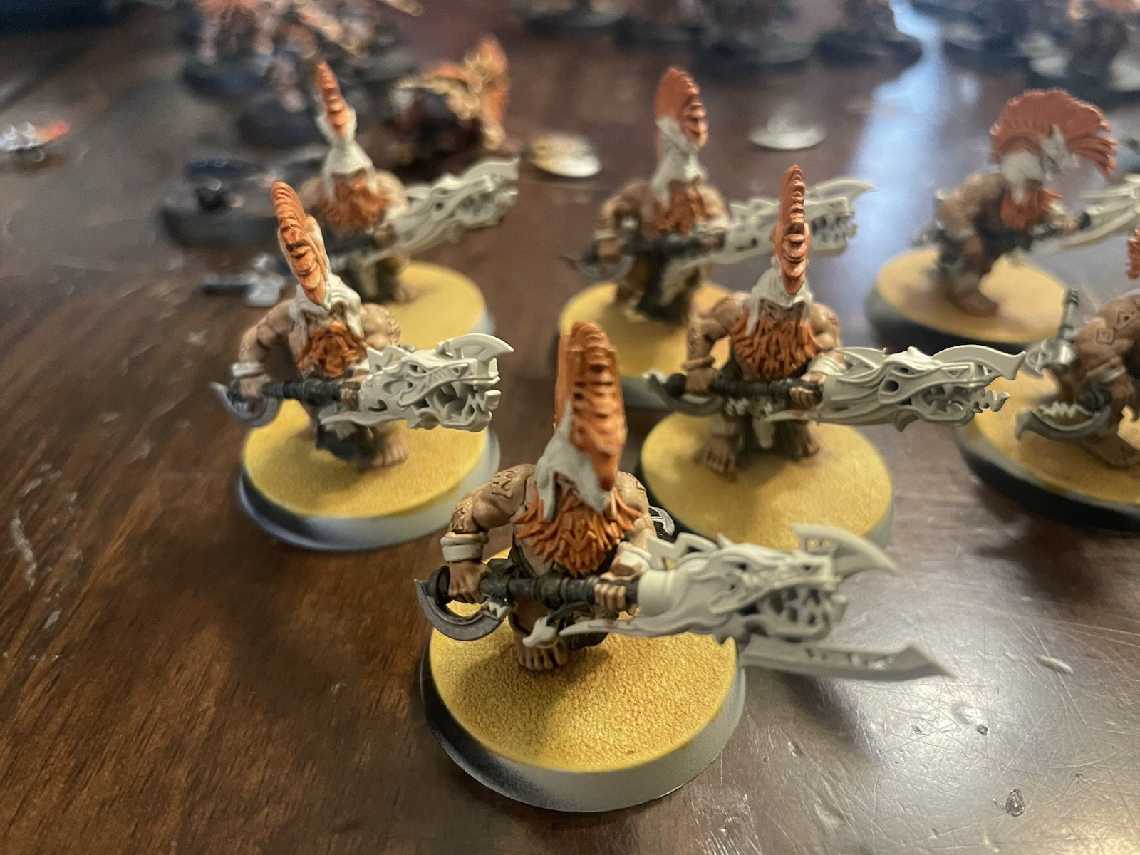 Auric Hearthguard [x5] Fyreslayers [Warhammer AOS]. S6