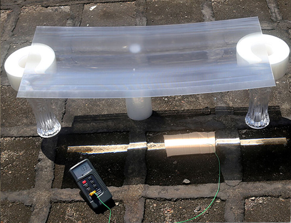 Optical PMMA Plastic Linear Fresnel Lens Solar Energy Concentrator Condensor