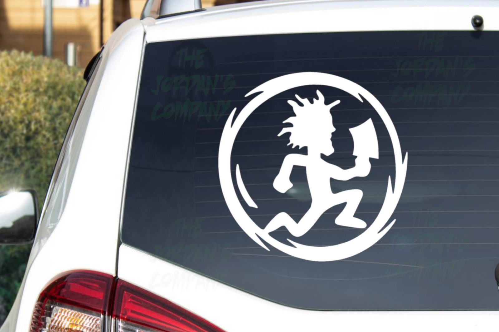 Juggalo HatchetMan CNC cut Decal Vinyl Sticker -Pic from multi colors! O651