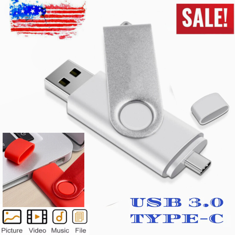 USB Flash Drive 256GB 1TB Storage USB 3.0 Interface for Laptop-Tab-C Mobile
