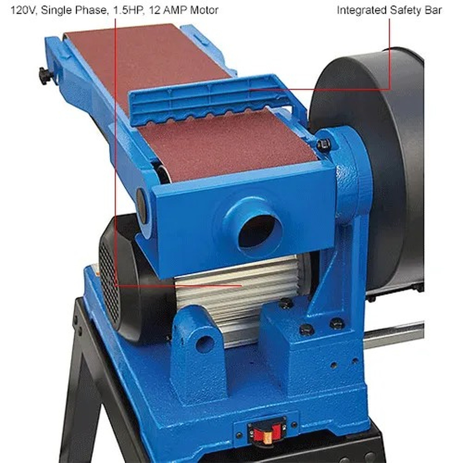 Global Industrial? Floor Standing Combination Belt & Disc Sander