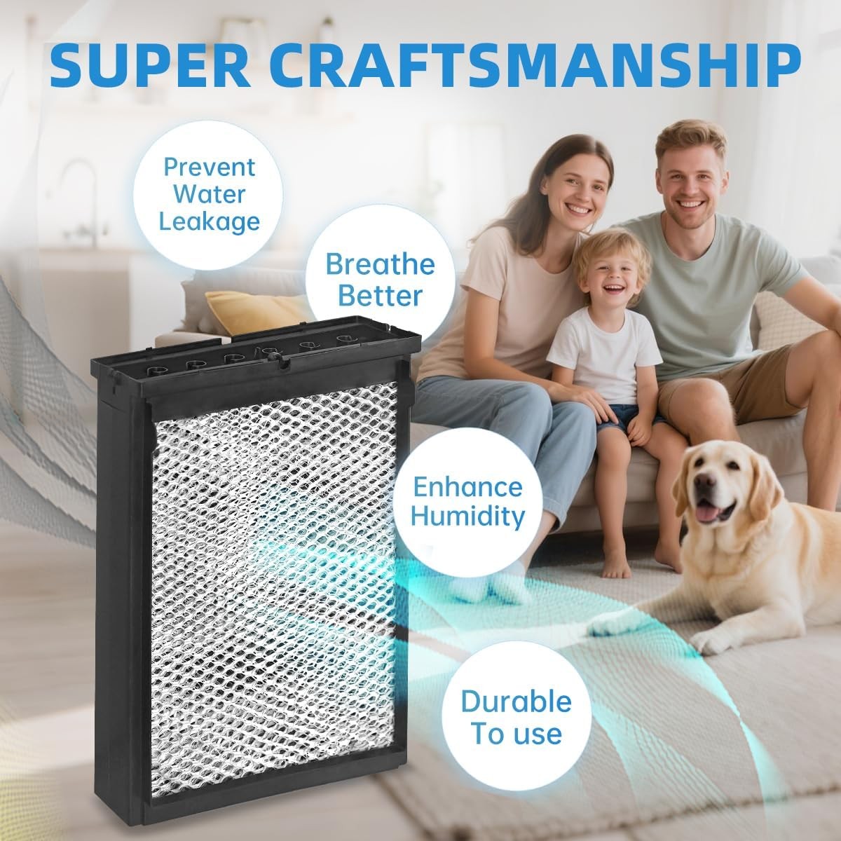 H635EZ1A Humidifier Filter 35 Water Panel Assembly Replacement Maintenance Kit C