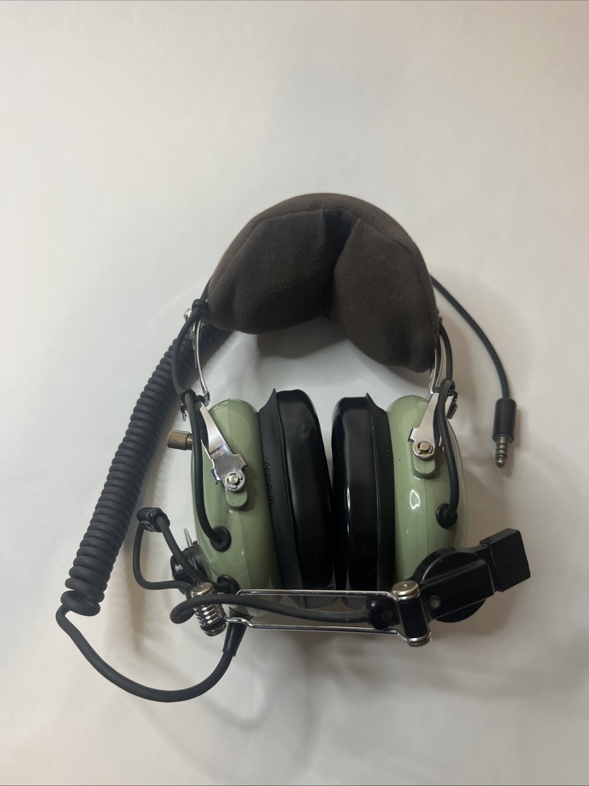 David Clark H10-76 Aviation Headset Headset-Mic Military 12510G-21 - Used