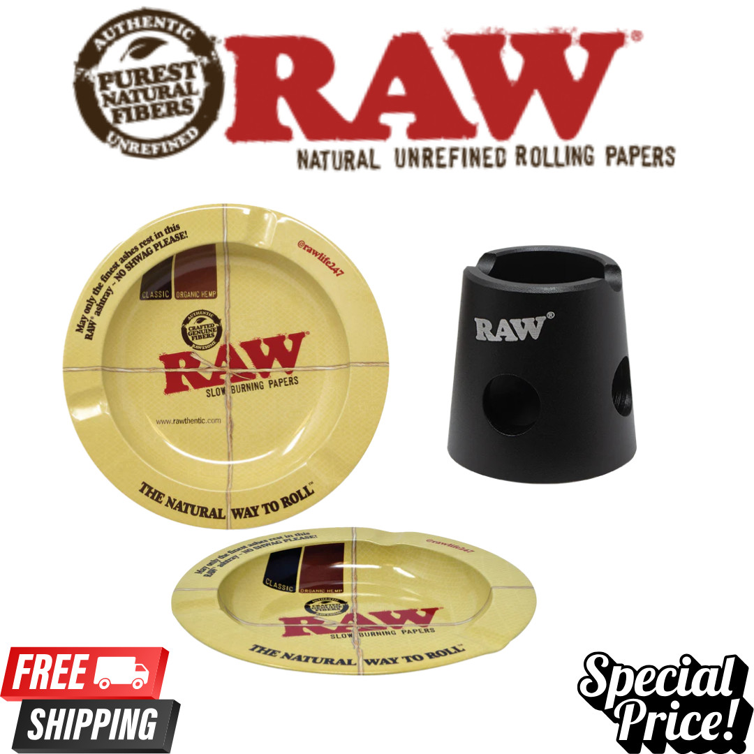 RAW Extendo Lighter with RAW Ashtray | Official RAW Bundle