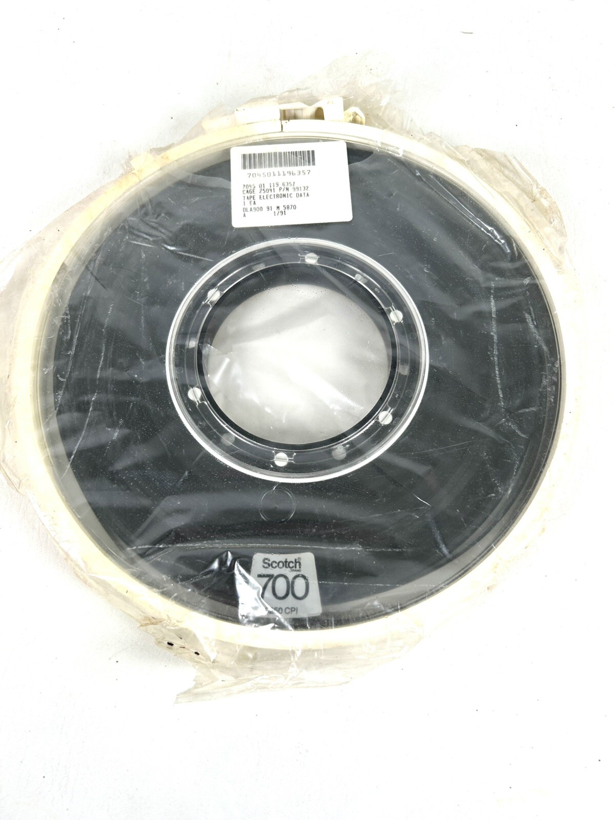 10.5" Computer Magnetic Recording Tape DEC Digital Equip Corp 6250 BPI