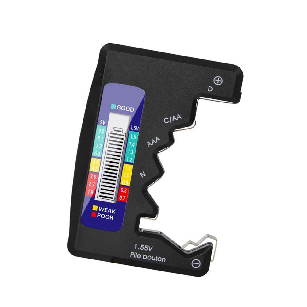 Battery Tester Battery Check Black Capacitance Detector Diagnostic Tool