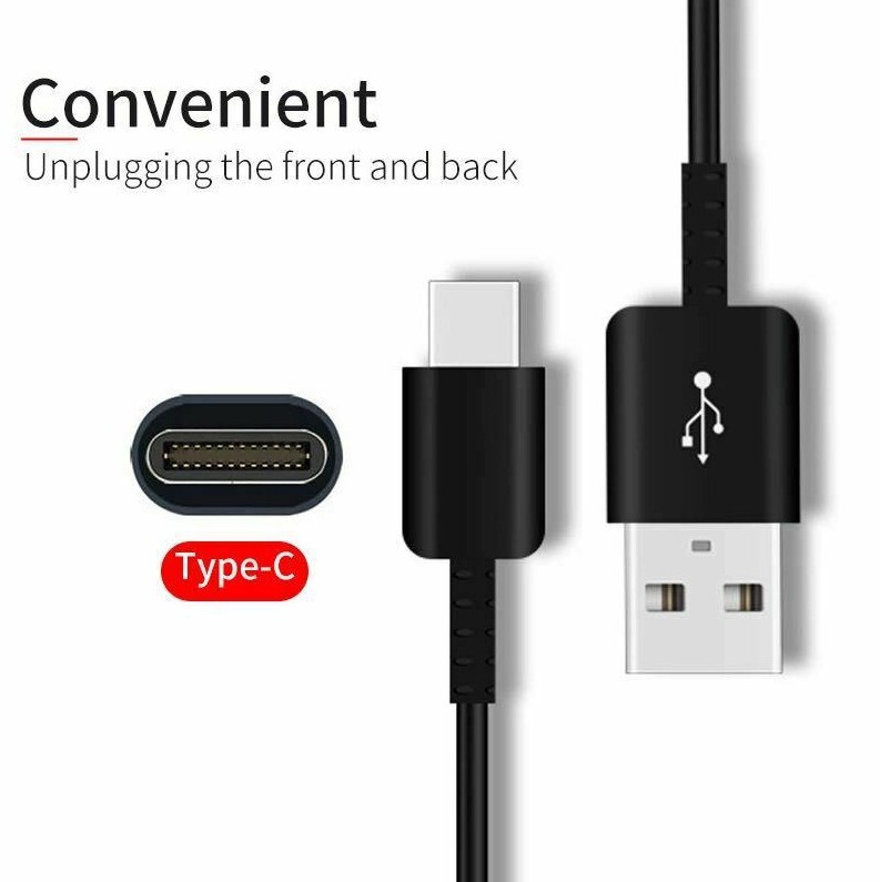 3FT Type C Fast Charging USB Cable Cord For Samsung Galaxy Note20 S10 S20 S21