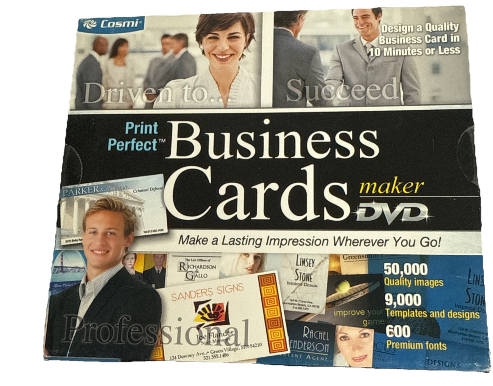 Cosmi Print Perfect Business Cards CD-ROM