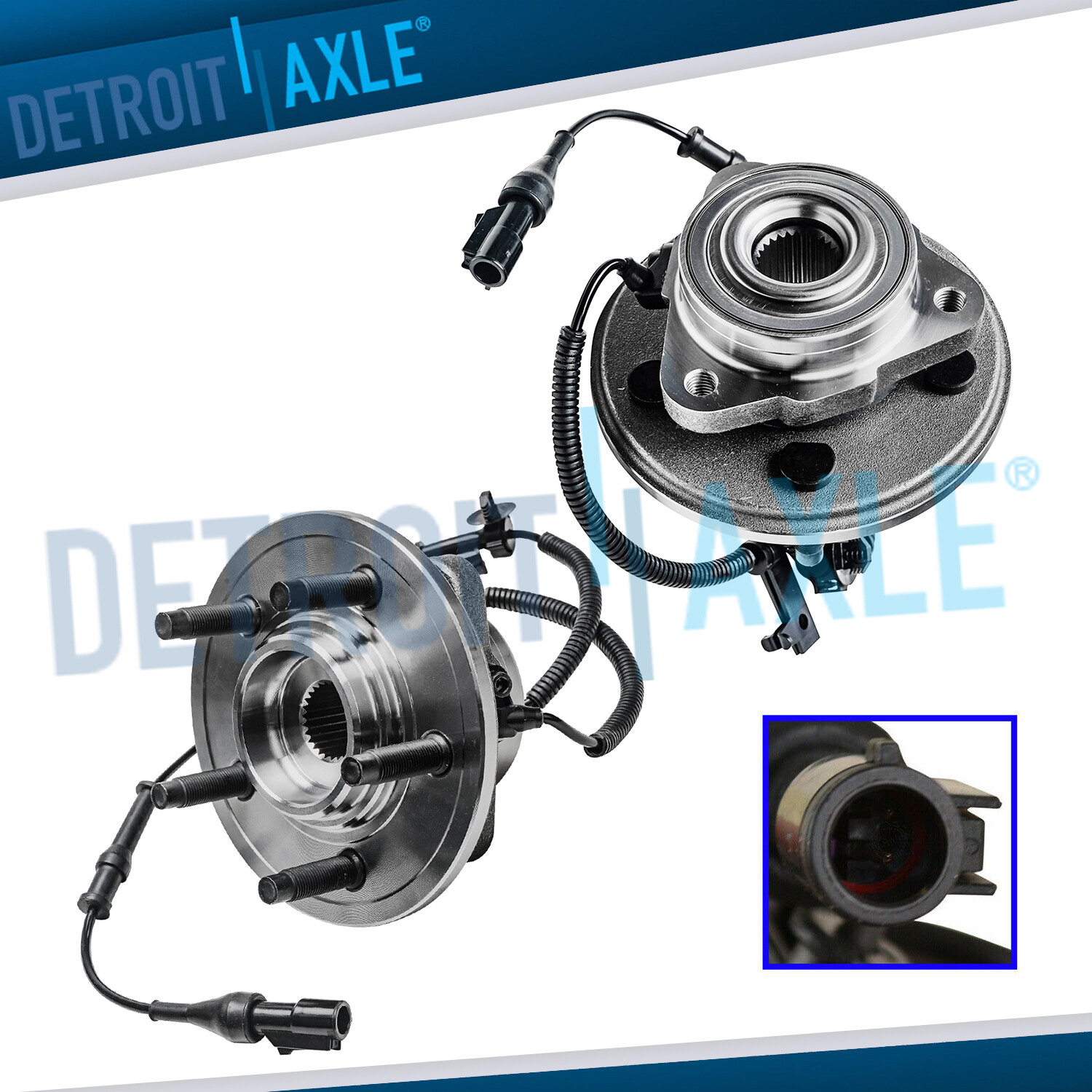 Front Wheel Bearing Hubs for 2006 2007 2008 2009 2010 Ford Explorer Mountaineer