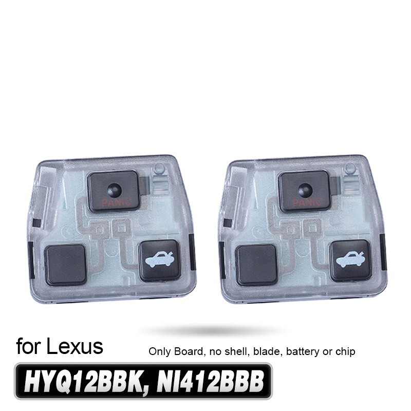 2 HYQ12BBK NI412BBB for Lexus LS430 SC430 ES330 2001-2010 Remote Control Board