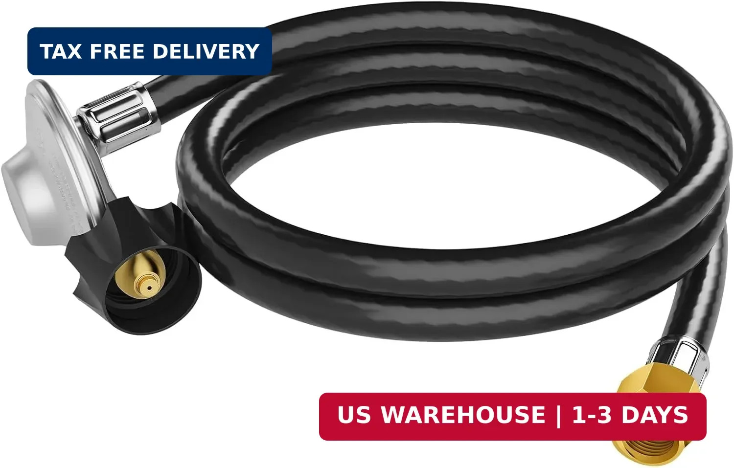 7627 Replacement Hose & Regulator Kit, 30" - Compatible with Weber Genesis 300 (