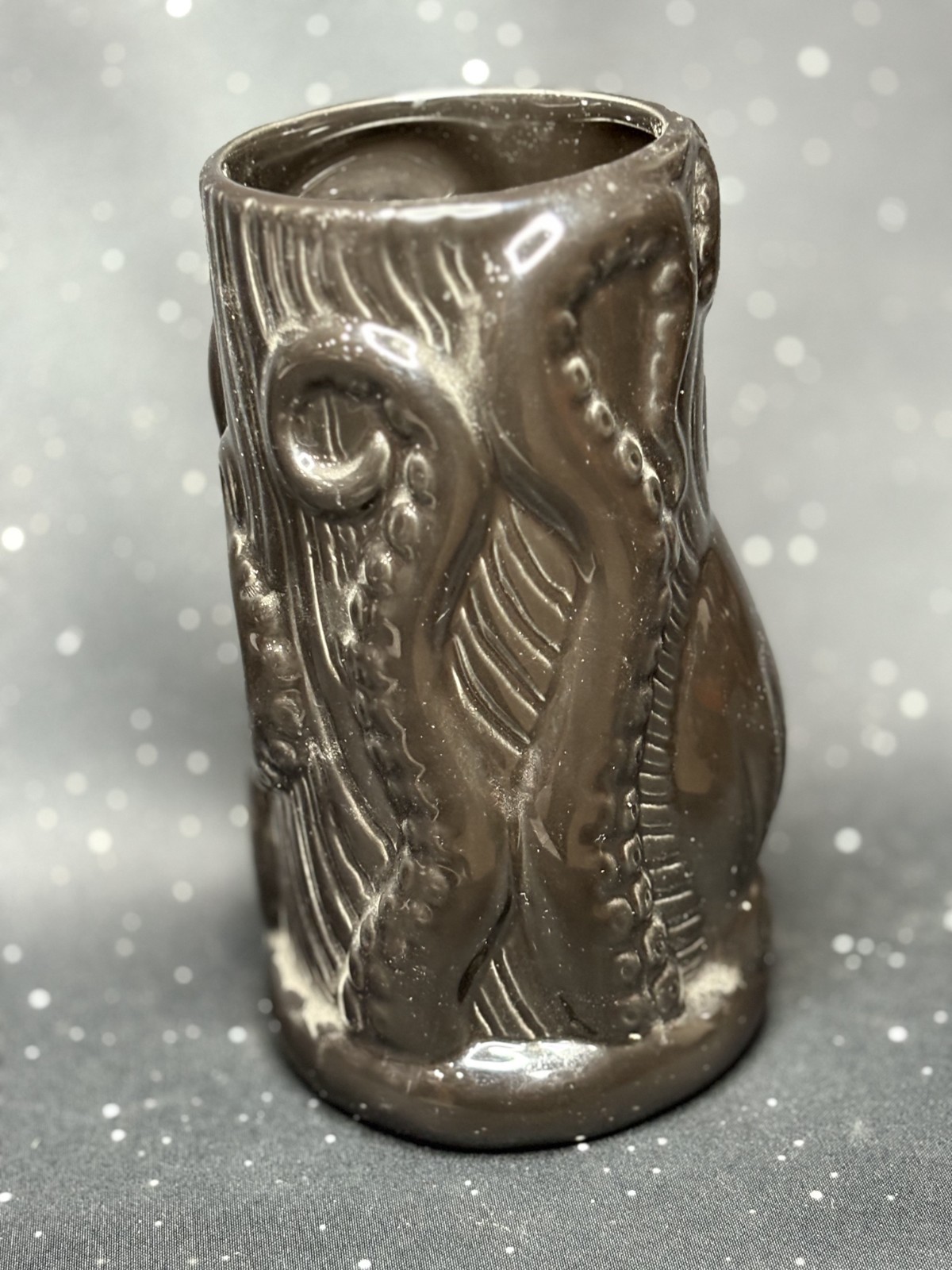 Kraken Rum Ceramic Tiki Cocktail Glass Mug Special Edition