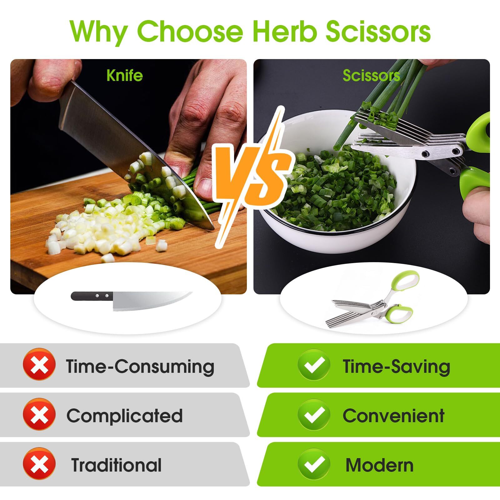 Tijera Para Cocina Multifuncional 5 Hojas Multipurpose kitchen scissors