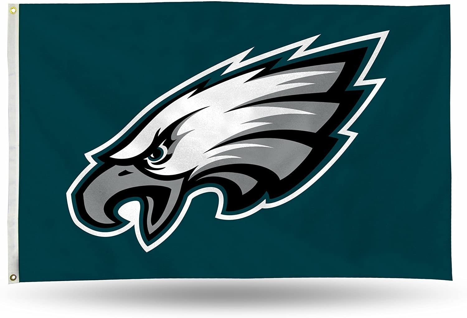 Philadelphia Eagles Premium 3x5 Feet Flag Banner, Logo Design, Metal Grommets, O