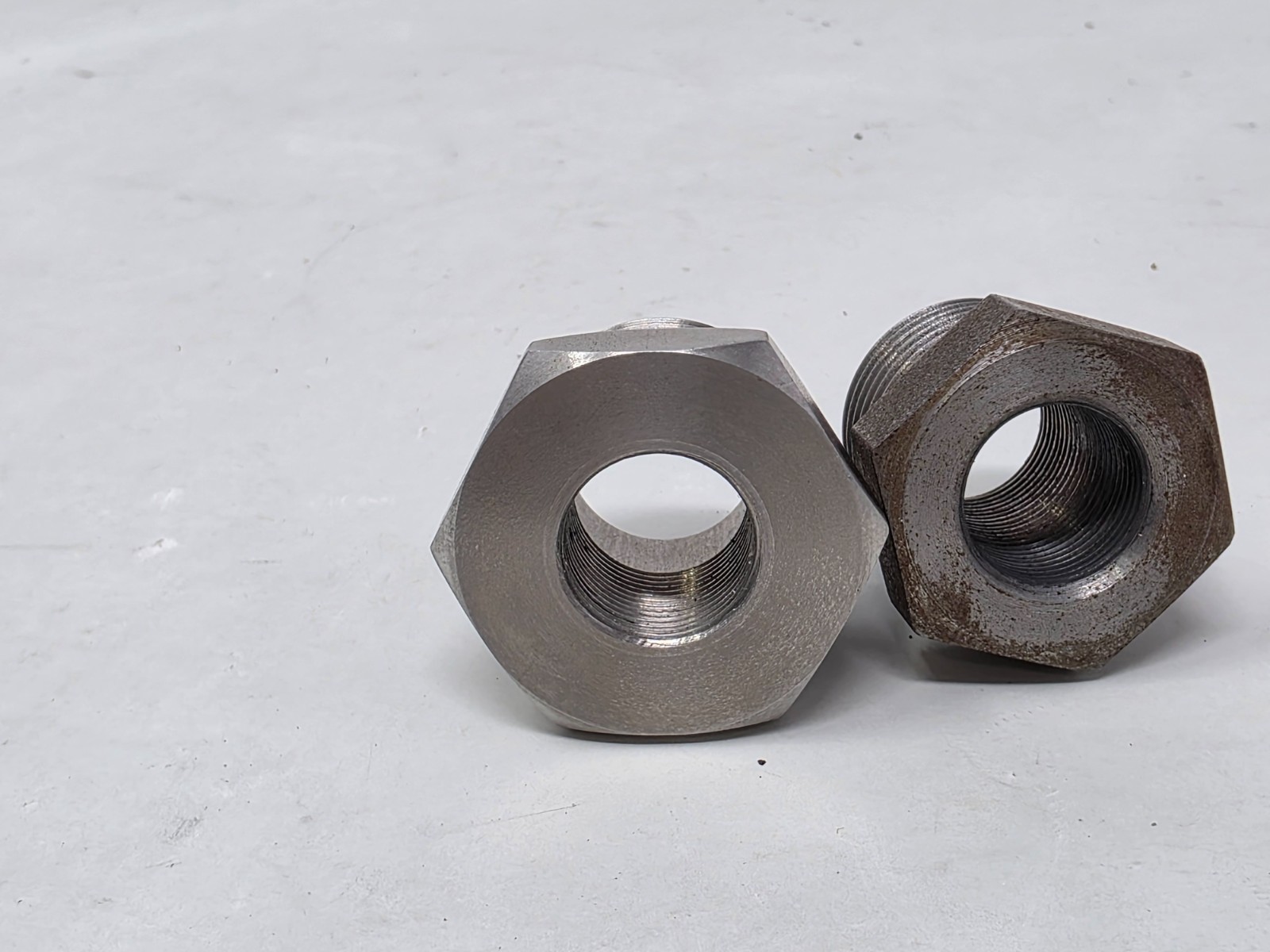 2 Pack Premium Thread Adapters 1/2x28 2 different sizes