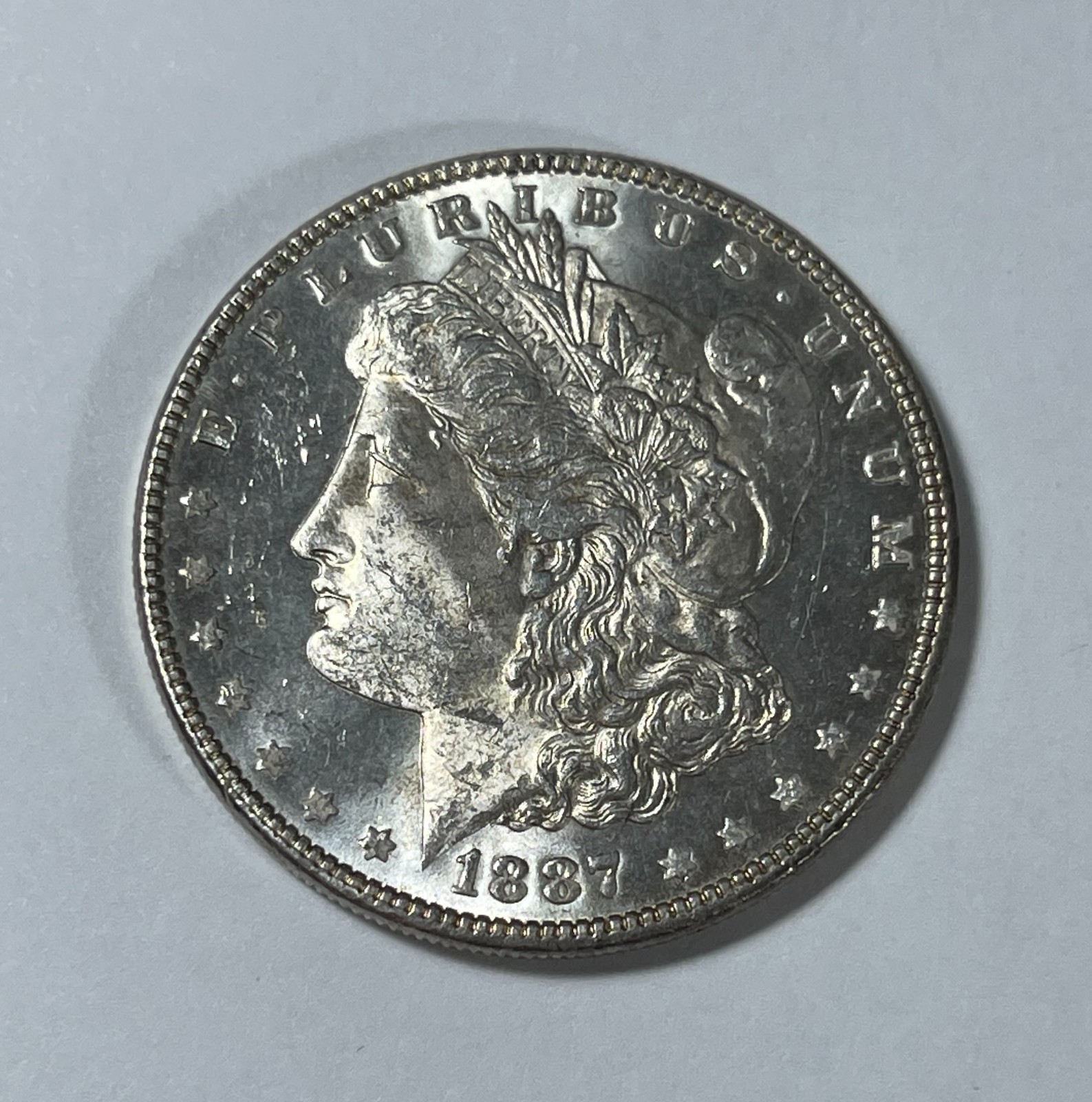 1887 Morgan dollar (#21828) BU+ Looks P/L