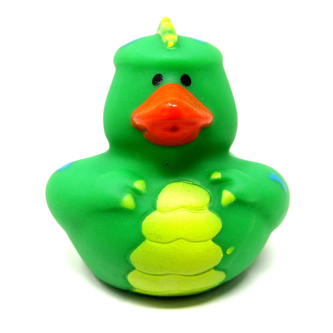 Dinosaur Bright Green Rubber Duck Yellow Spine 2 inch Prehistoric Jeep US Seller