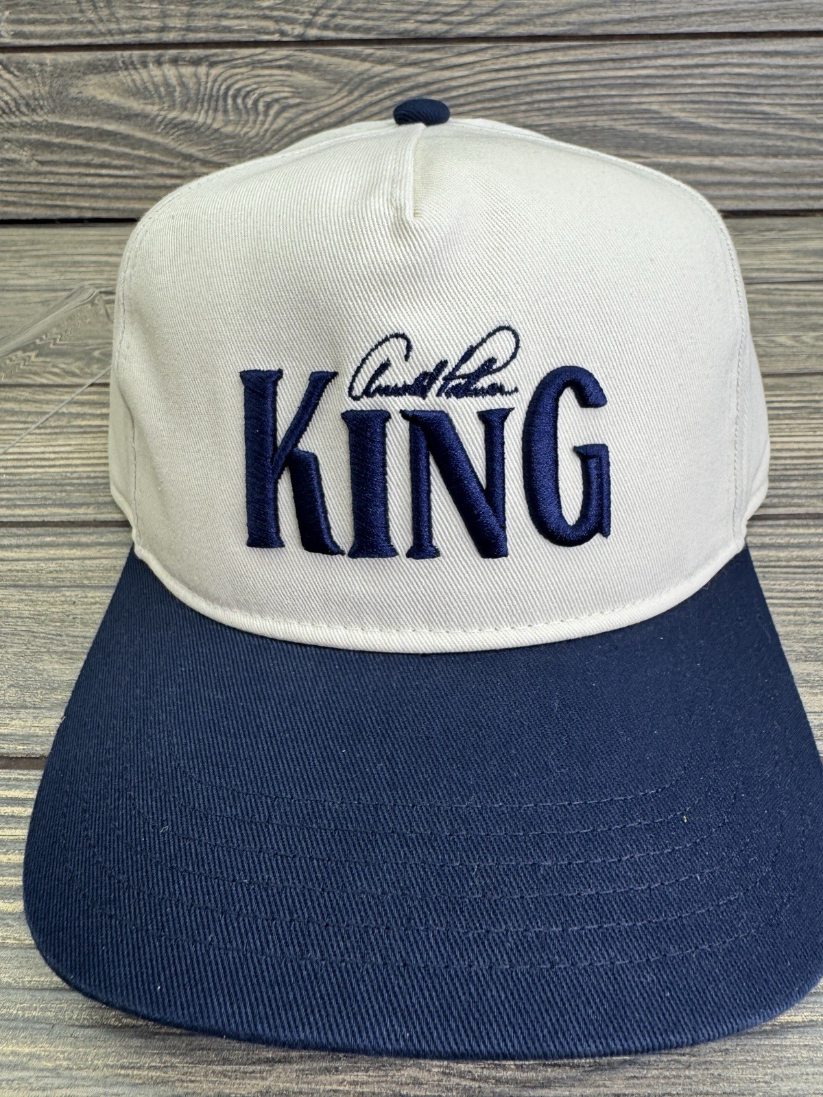 2026 PUMA X AP ARNOLD PALMER King Dad Cap Adjustable Golf Hat Navy