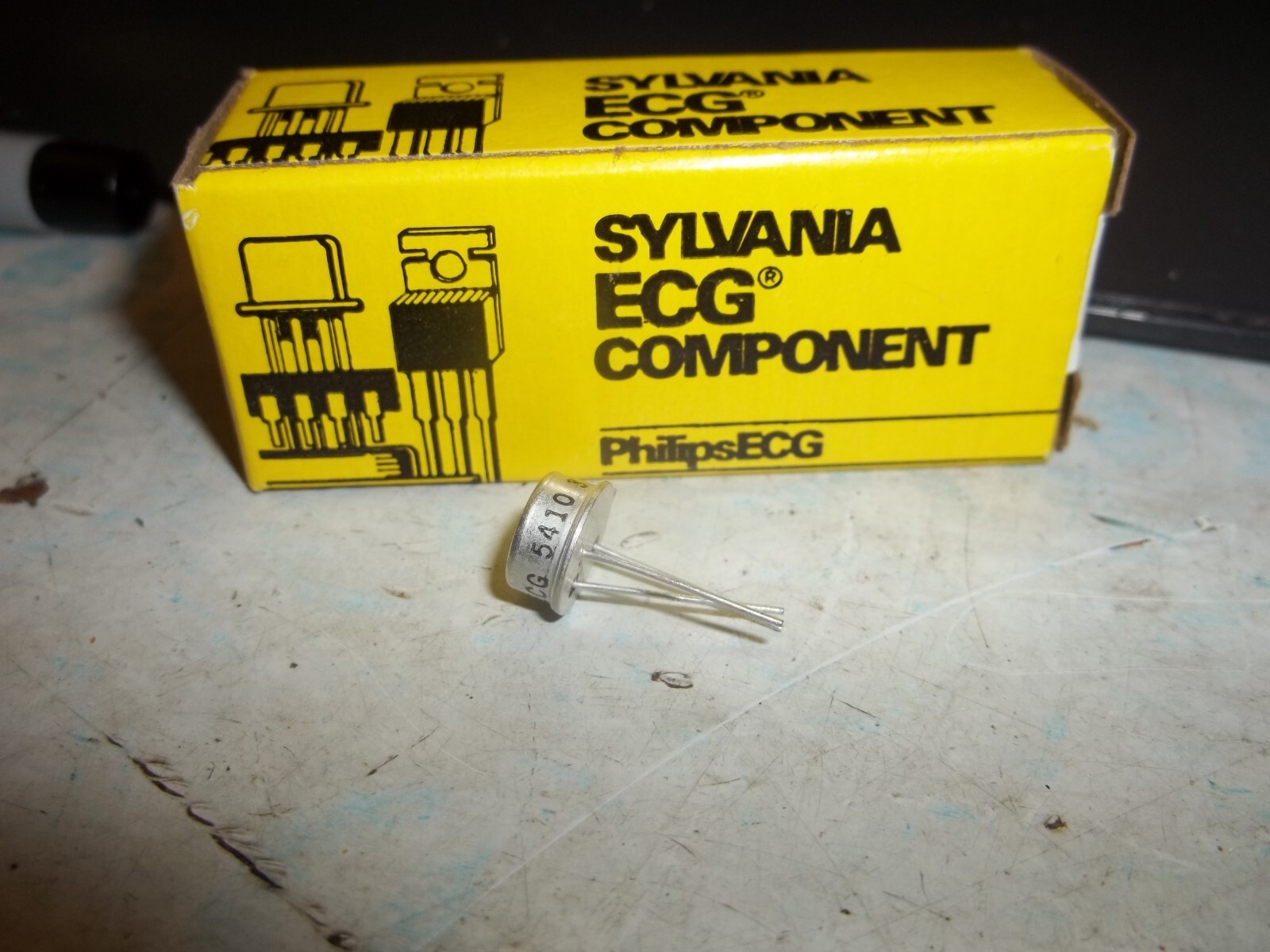 PHILIPS SYLVANIA ECG GENERAL PURPOSE RECTIFIER DIODE 5410 A TO CASE  (*1-2)