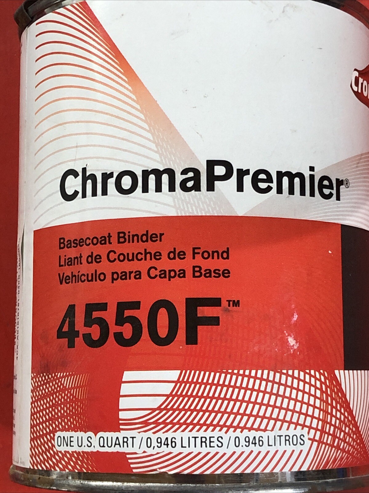 1 QUART DUPONT CHROMAPREMIER 4550F BALANCER CHROMA PREMIER