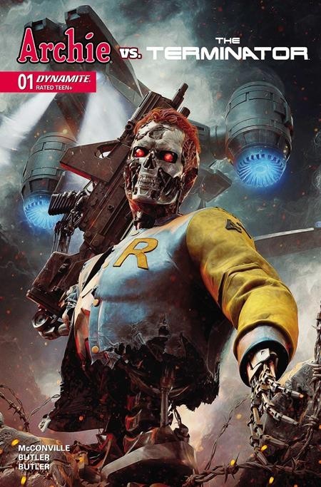 ARCHIE VS THE TERMINATOR #1 CVR E BJORN BARENDS FOIL (10/7/26)
