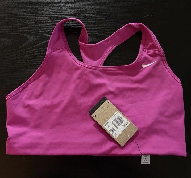 Nike Women’s Pink Sports Bra Medium NEW  BV3630-626