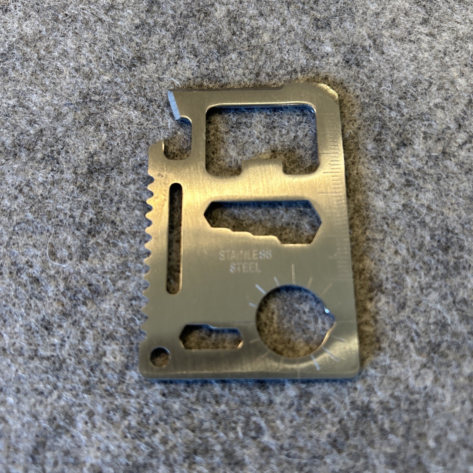 11 in One "Multi-Tool" Credit Card Size