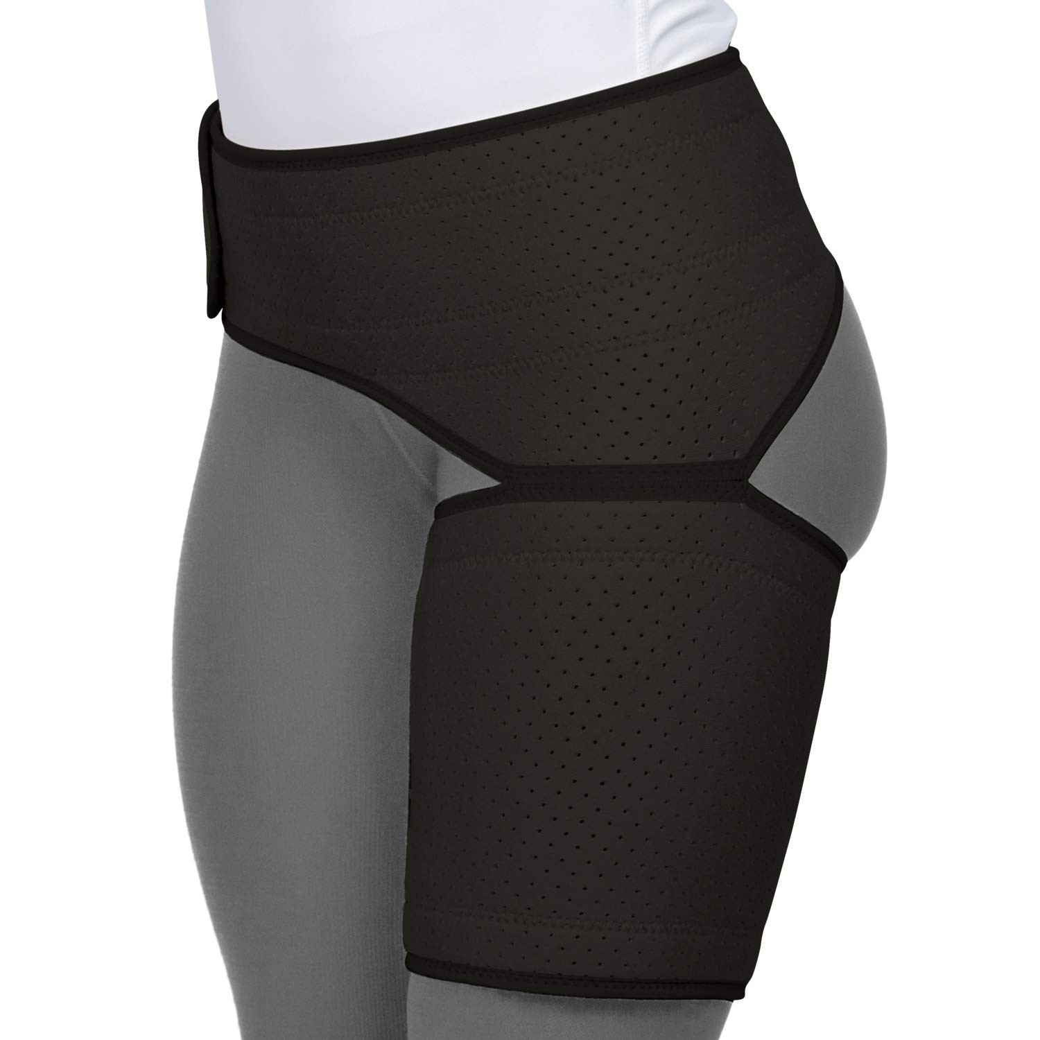 Vive Groin Brace (Size: S) 25" to 48" Black