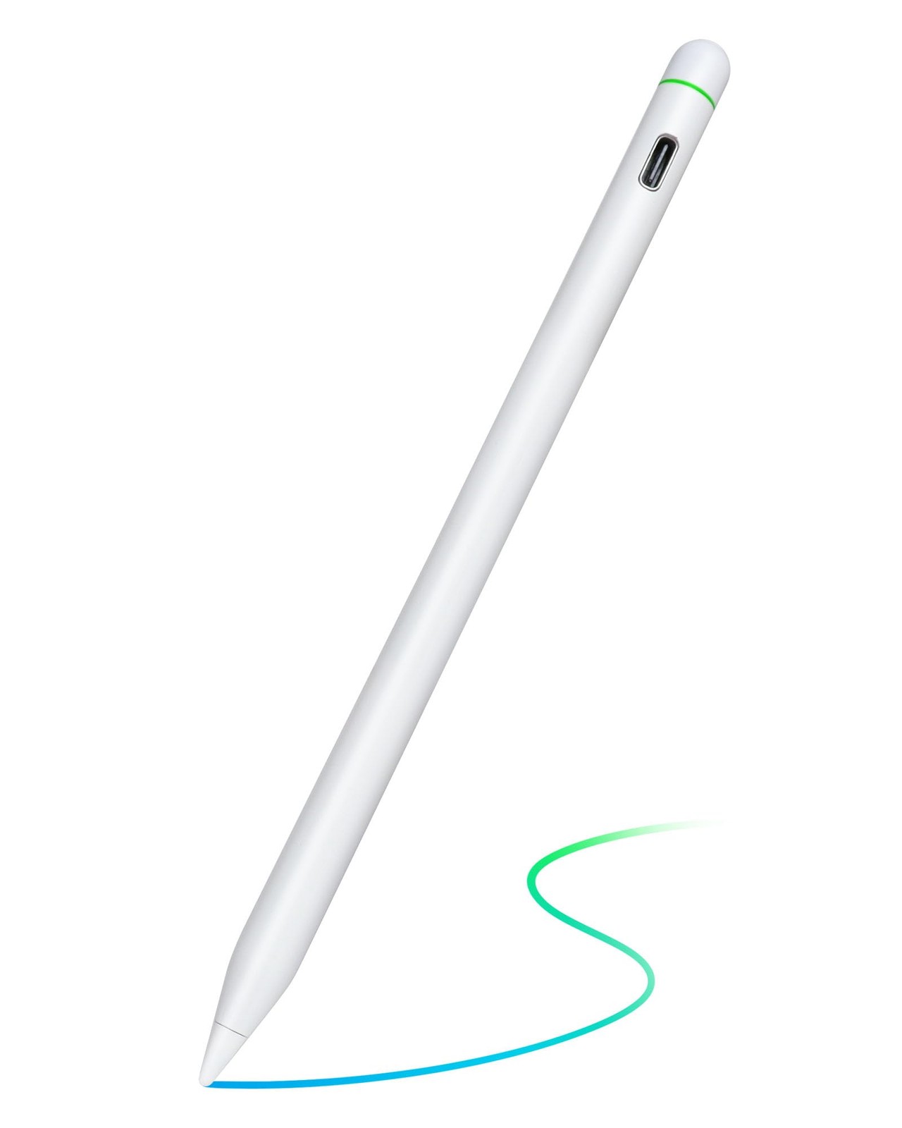 Stylus Pencil 1st Generation for iPad 9th&10th with Palm White