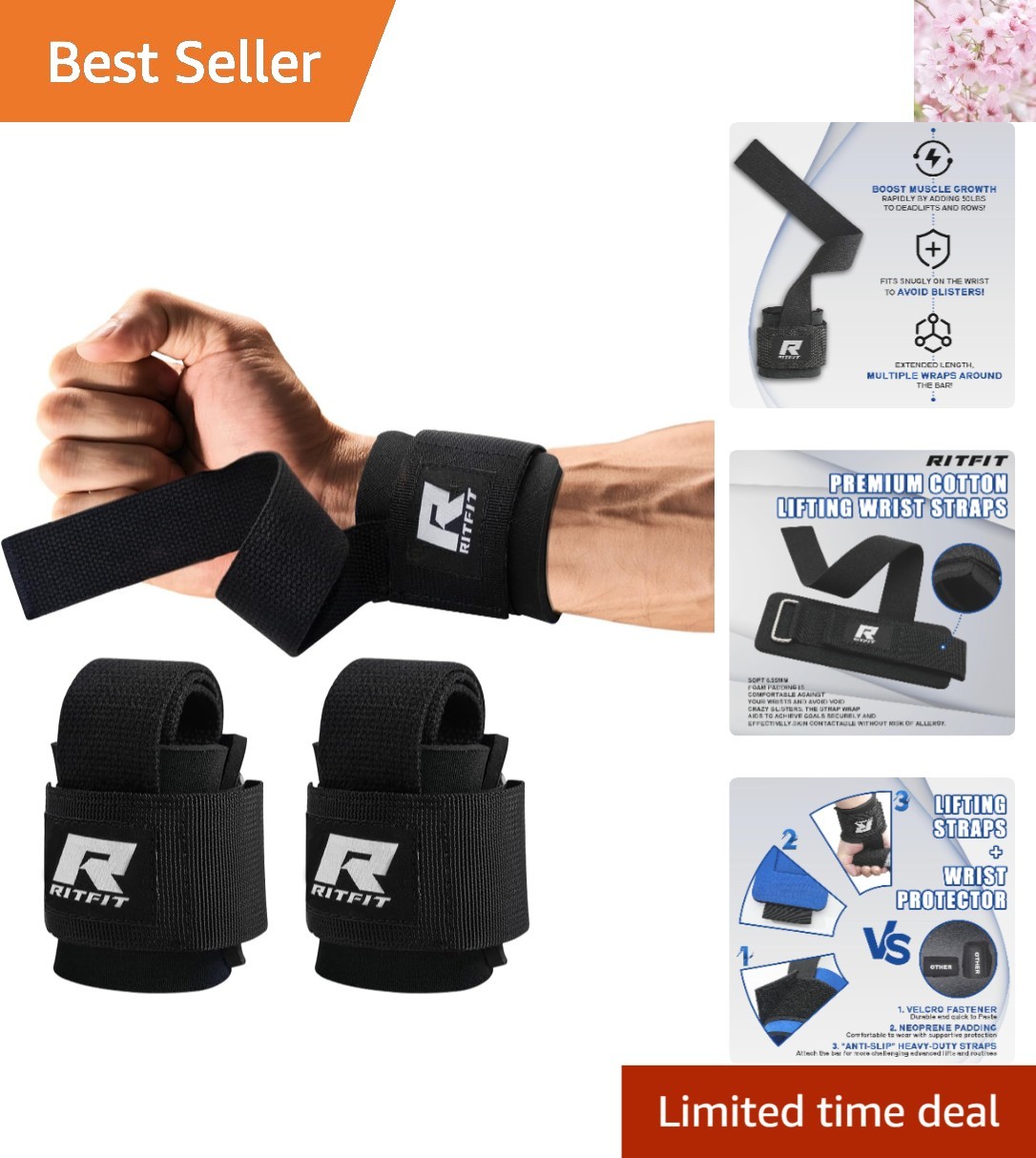 Dual-Purpose Wrist Wraps for Weightlifting & Calisthenics - Unmatched Comfort