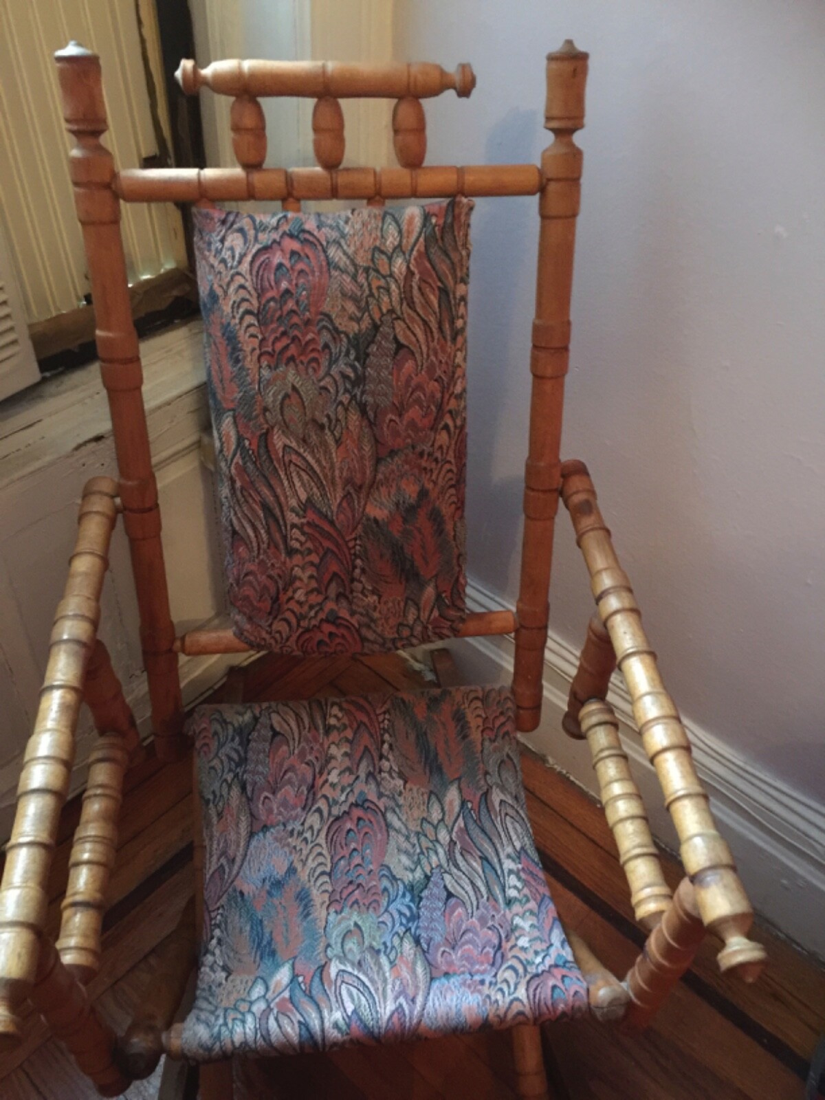 Vintage Spool Rocking Chair - for pick-up only
