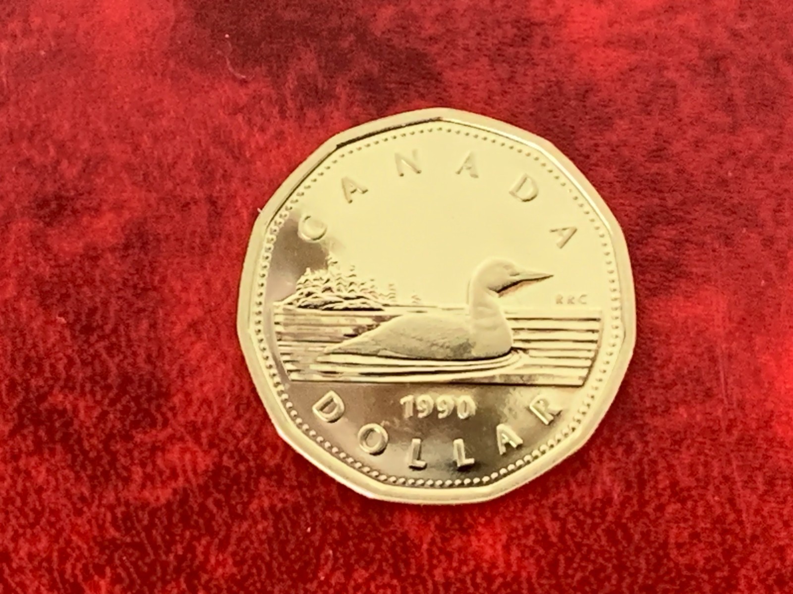 Canada 1 Dollar 1990 Proof Coin-Uncirculated