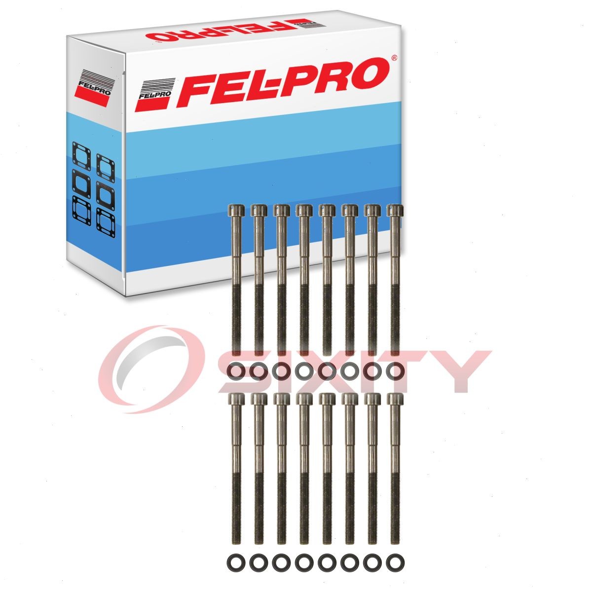 Fel-Pro Cylinder Head Bolt Set for 2006-2015 Lexus IS250 2.5L V6 Engine lh