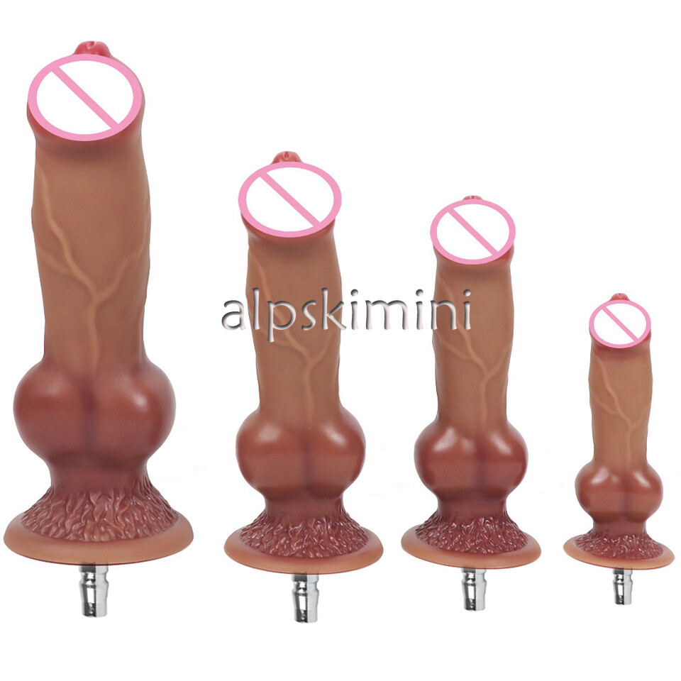 Vac-U-Lock Sex Machine Attachment for Female Simulation Knot Dildo Masturbation