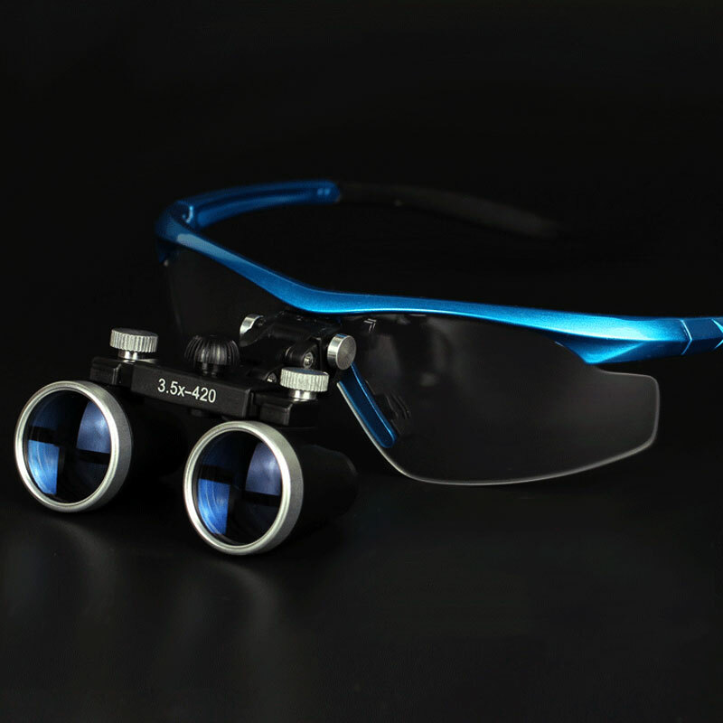 Dental Equipment 2.5X 3.5X Surgical Medical Dental Loupes Anti-fog Lens Glasses